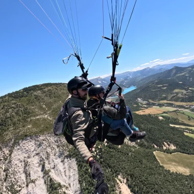 Vol en parapente